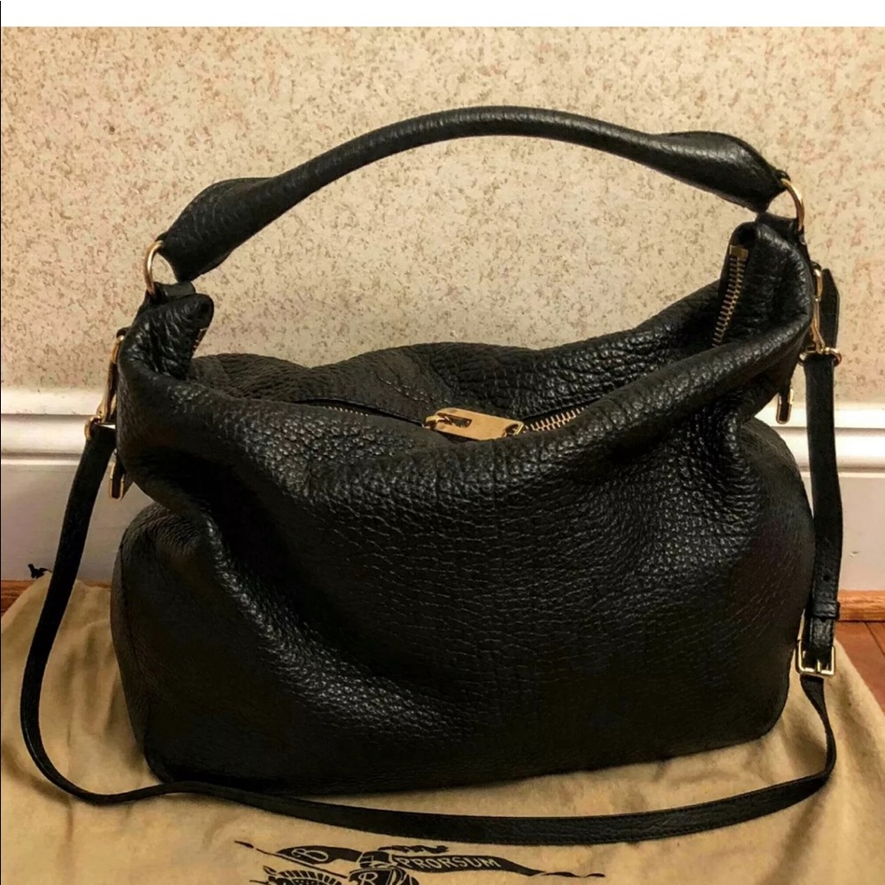 Burberry Heritage Grain Ledbury Leather Bag